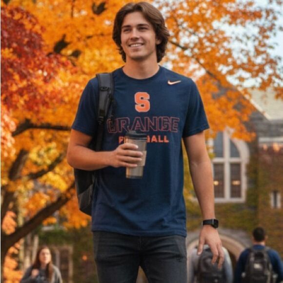 Go Orange! Nike Dri-Fit Syracuse 🏈 Football size L - Picture 1 of 5